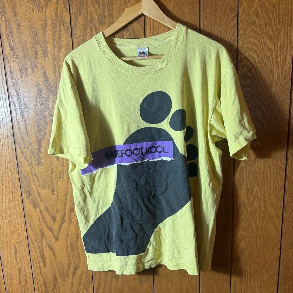 Vintage 90s Barefoot Anatomy T-shirt Size XL - UK